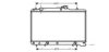 SUZUK 1770063G30 Radiator, engine cooling